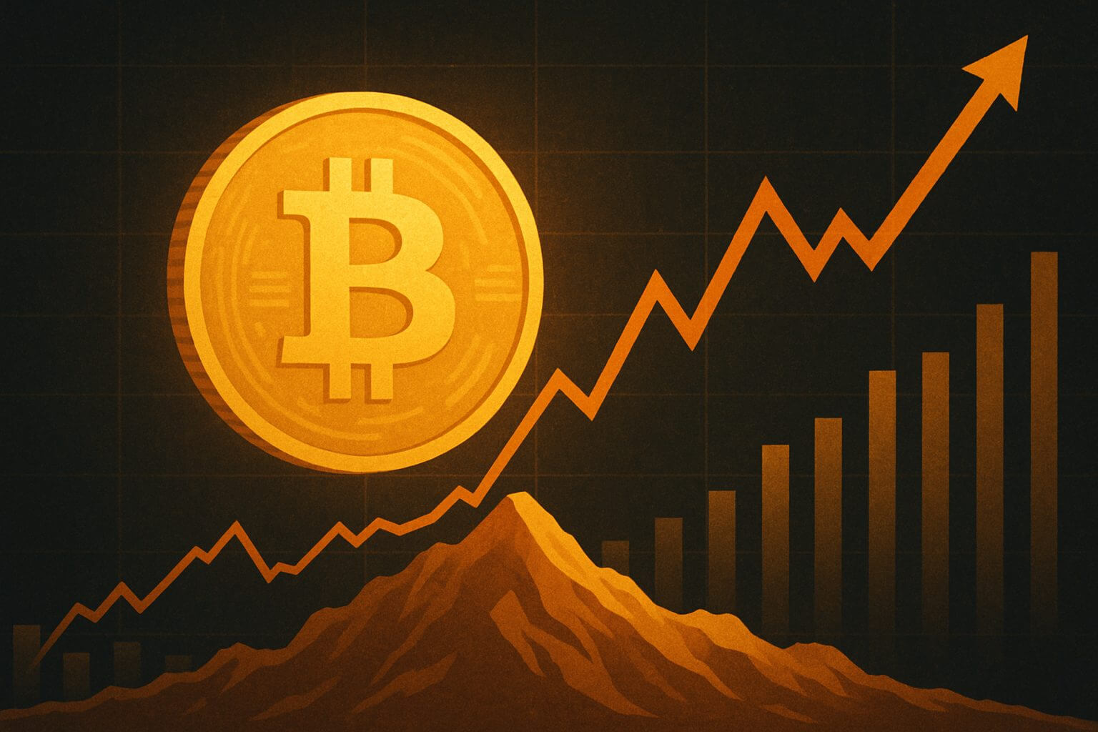 Kleine terugval voor Bitcoin maar trend blijft bullish