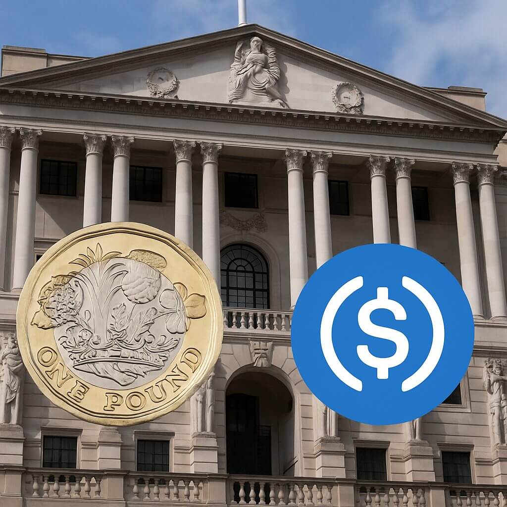 Bank of England wil bedrijven vrijstelling geven op stablecoinlimiet