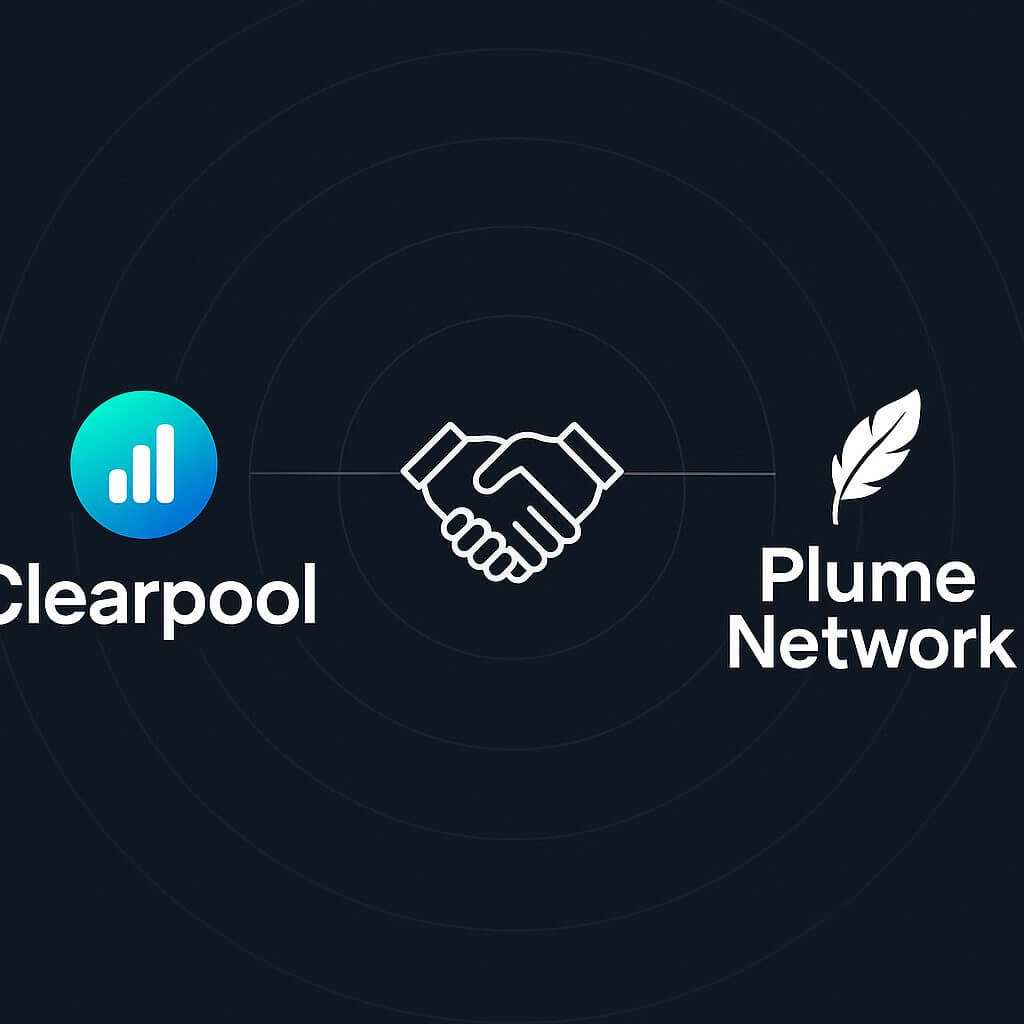Clearpool verrast met 11% stijging na deal met Plume Network