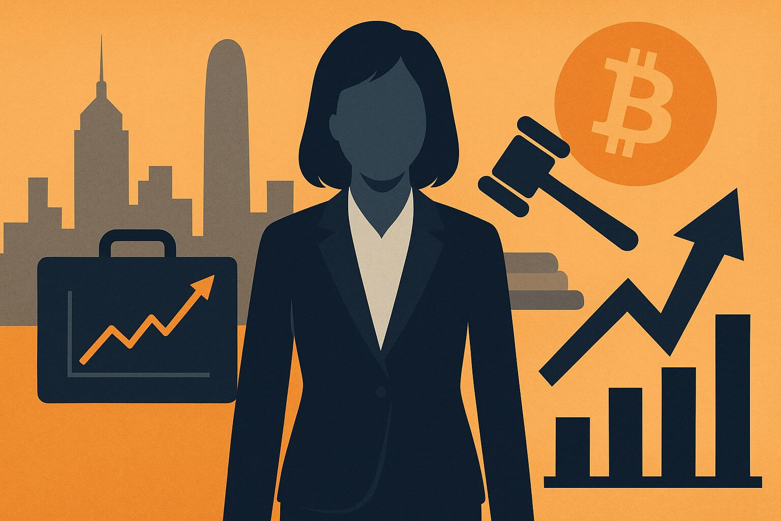 Julia Leung blijft CEO van SFC te midden van crypto en beursgroei
