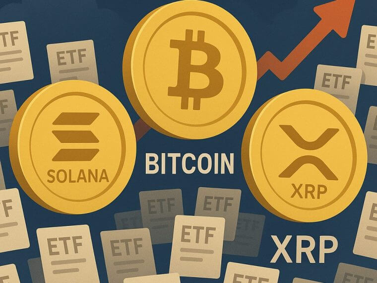 Solana en Bitcoin leiden in explosie van crypto ETF aanvragen