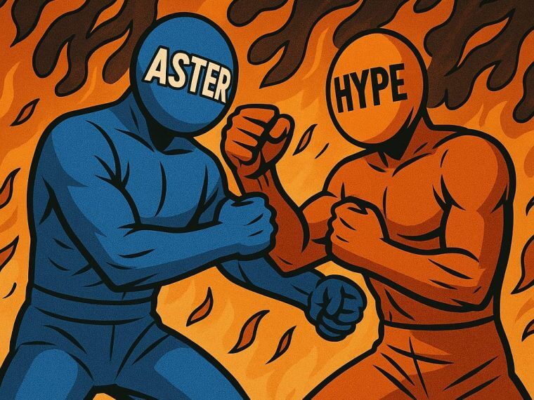 defi fee battle aster hype