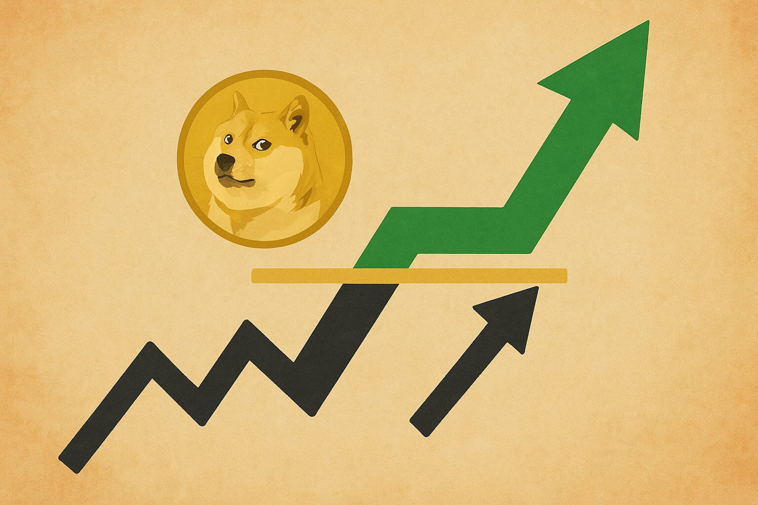 DOGE toont krachtige prijsactie, doorbraak mogelijk