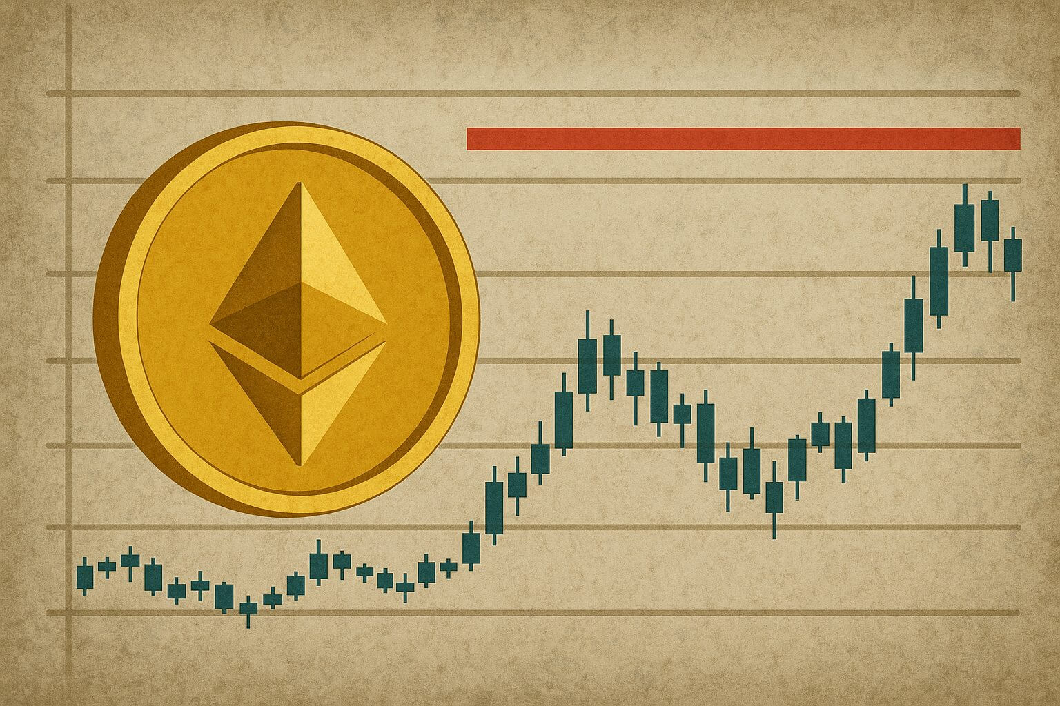 Komt de breakout? Ethereum consolideert rond weerstandsniveau