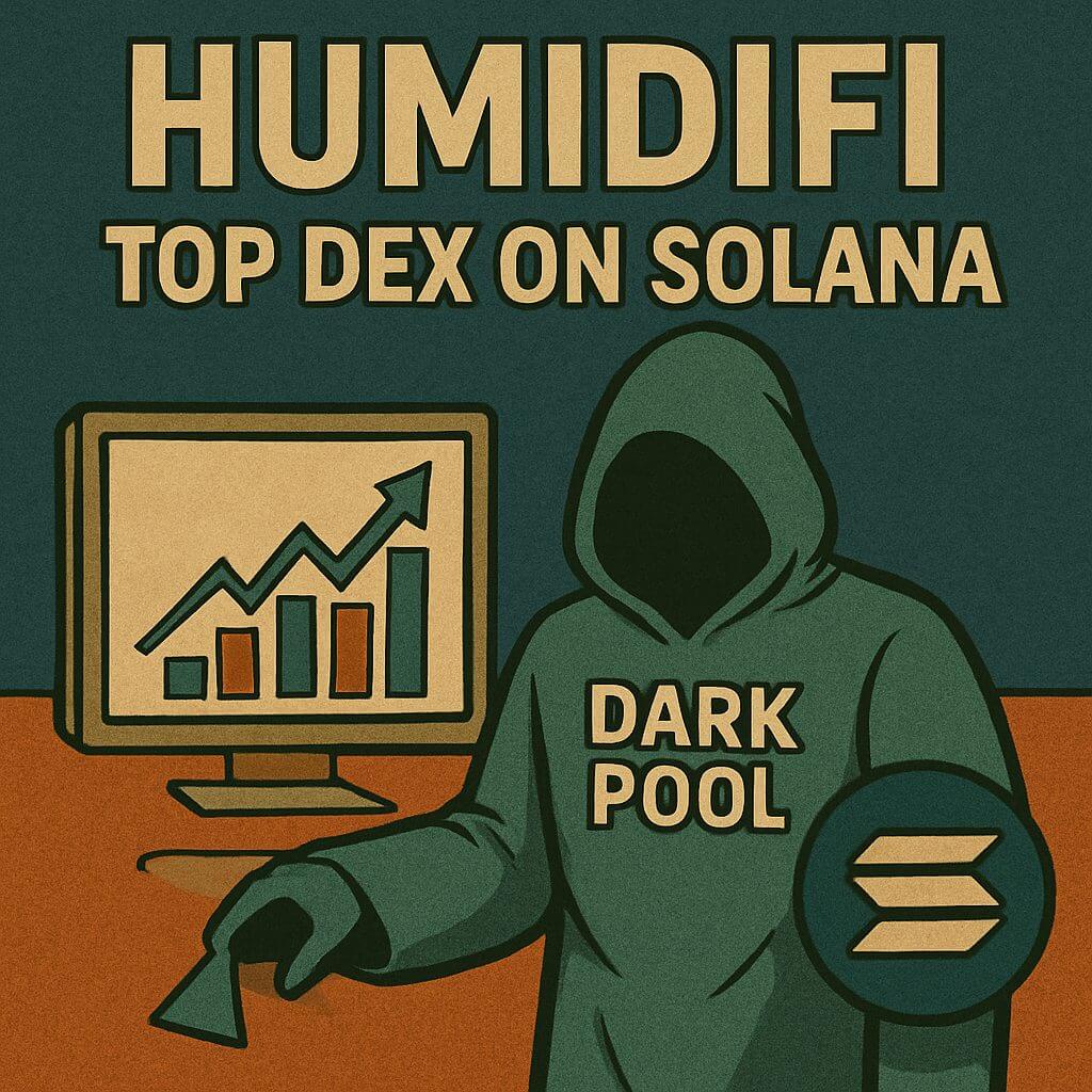 HumidiFi schiet naar #1 DEX op Solana met $1.1 miljard per dag