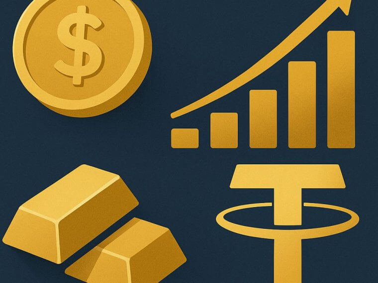 Tether y Antalpha lanzan fondo para comprar XAUt a gran escala