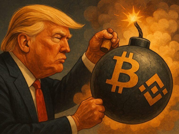 trump crypto pardon binance