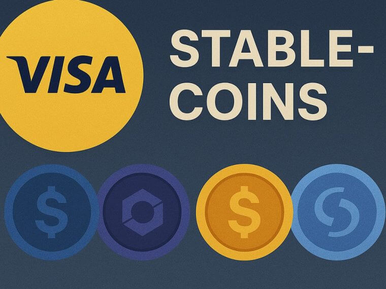 Visa zet grote stap in stablecoins met vier nieuwe integraties