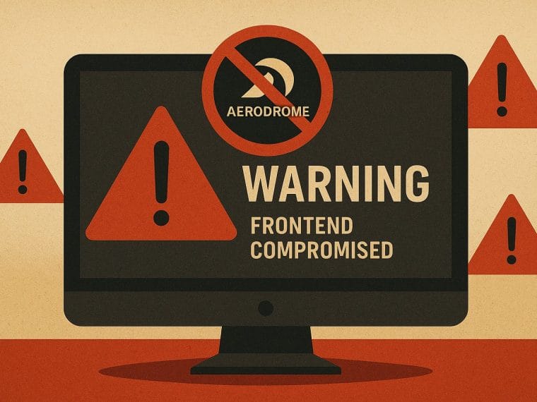 aerodrome frontend security alert