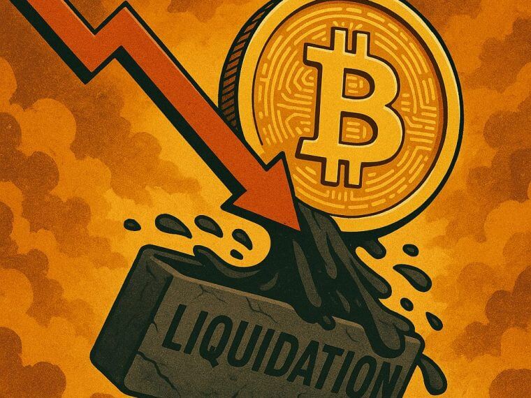 bitcoin liquidation wave