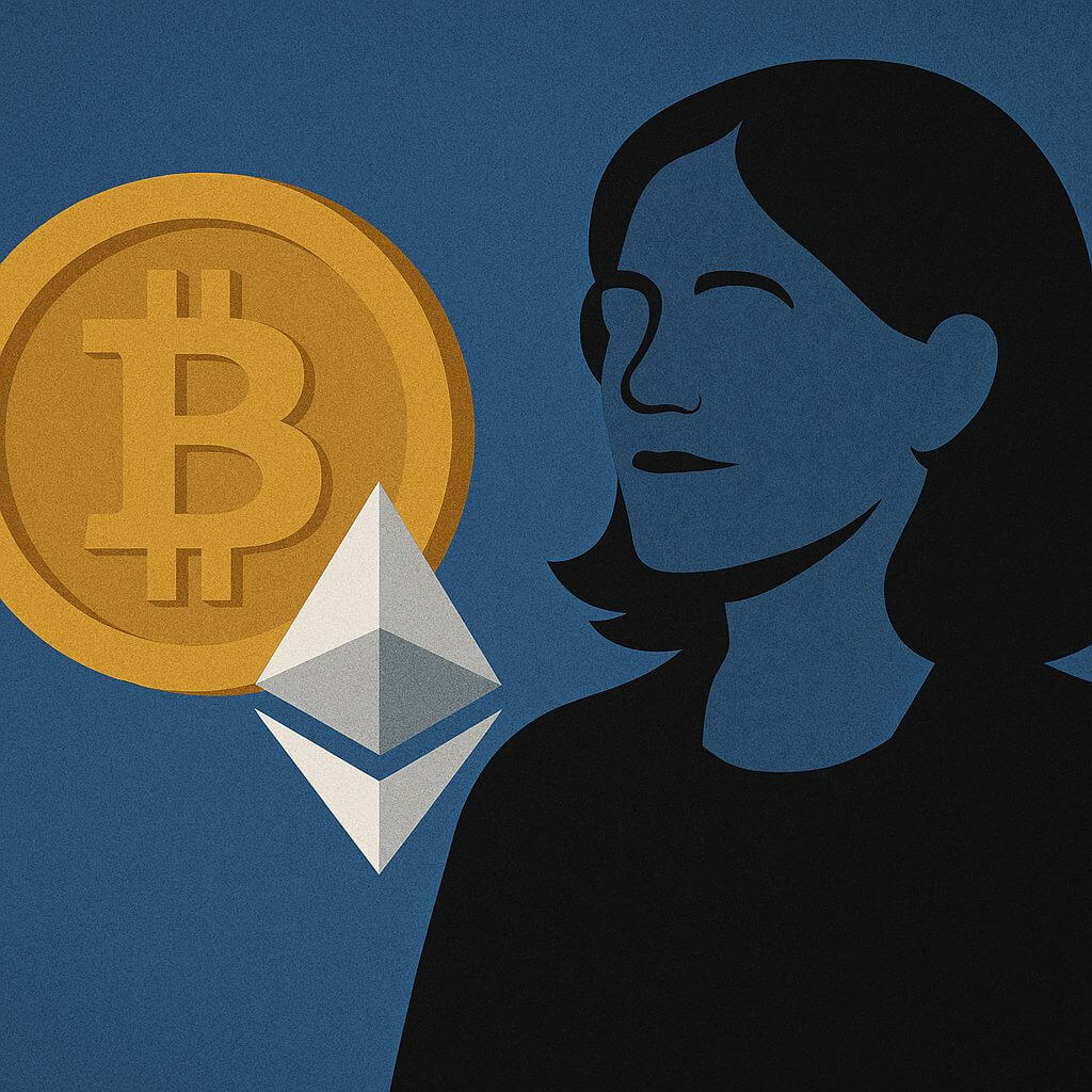 Ethereum versus Bitcoin: Cathie Wood ziet duidelijk verschil