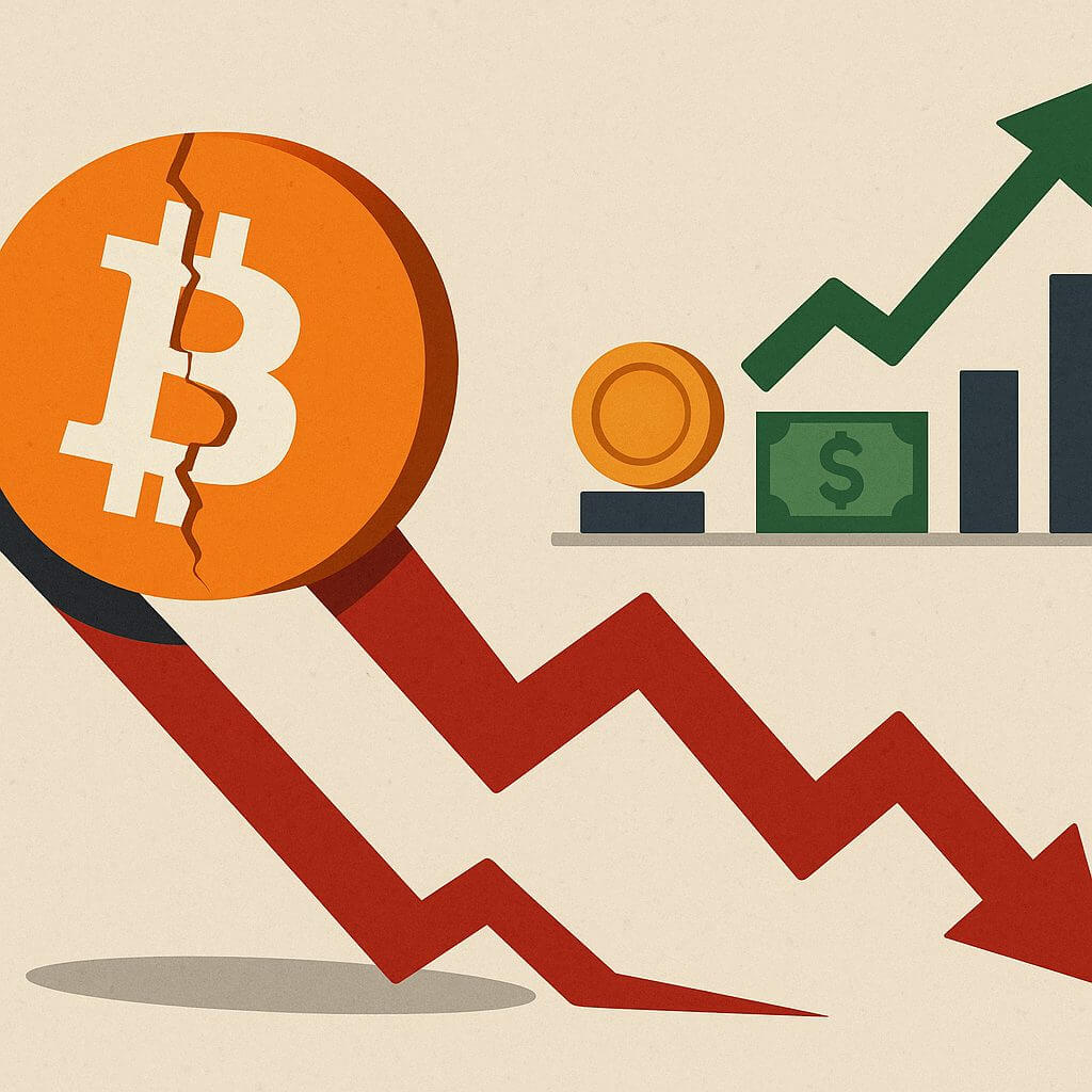 Bitcoin blijft achter terwijl andere markten stijgen: trap of teken?