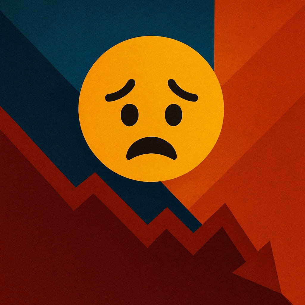 Fear & Greed Index zakt naar 10, sentiment op dieptepunt