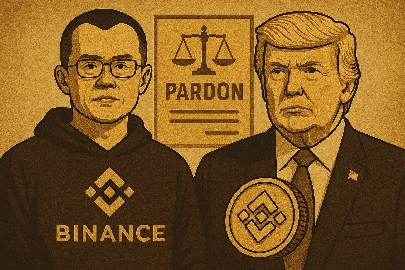 CZ ontkent geruchten over zakelijke connecties met Trump