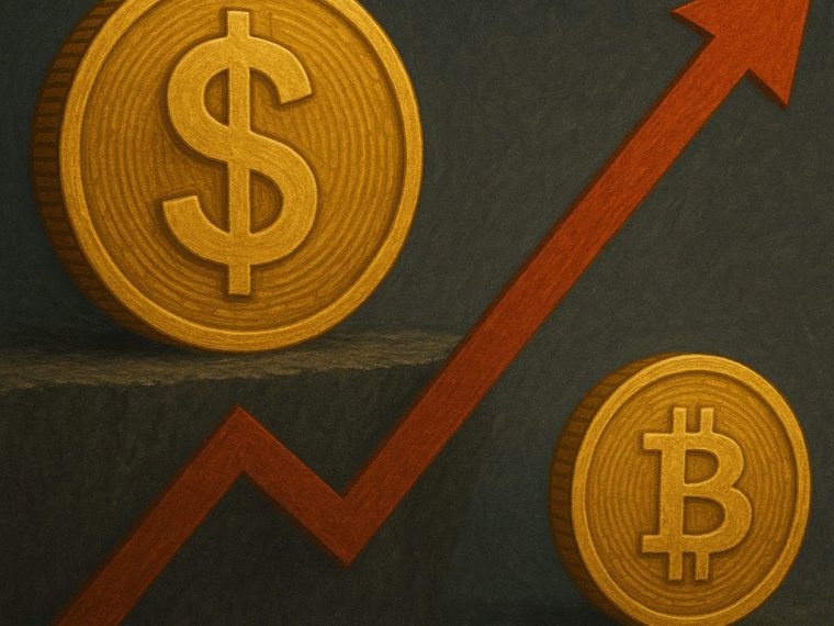 Bitcoin beweegt zijwaarts terwijl dollarindex (DXY) stijgt