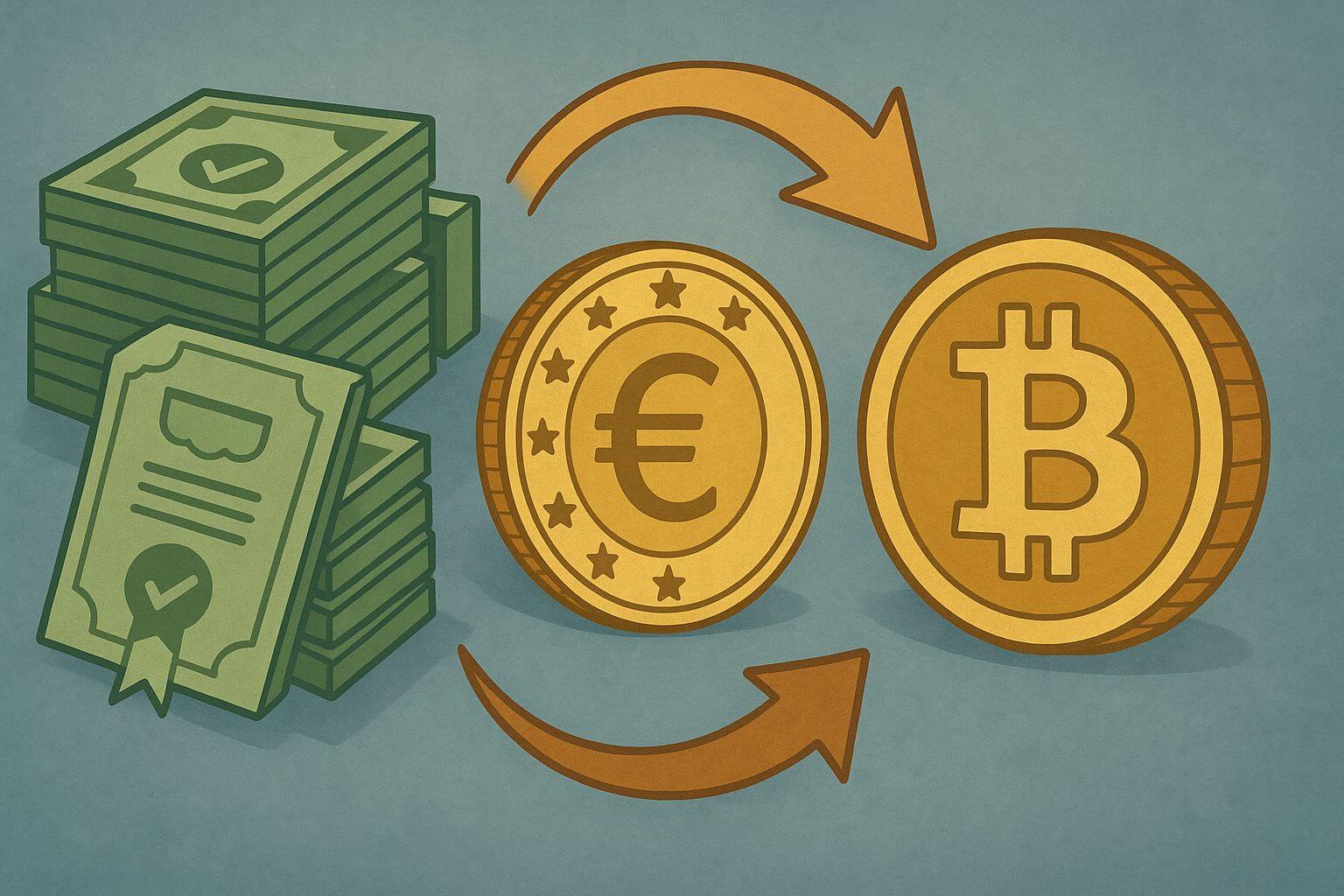 Strategy brengt euro genomineerd aandeel uit om BTC te kopen