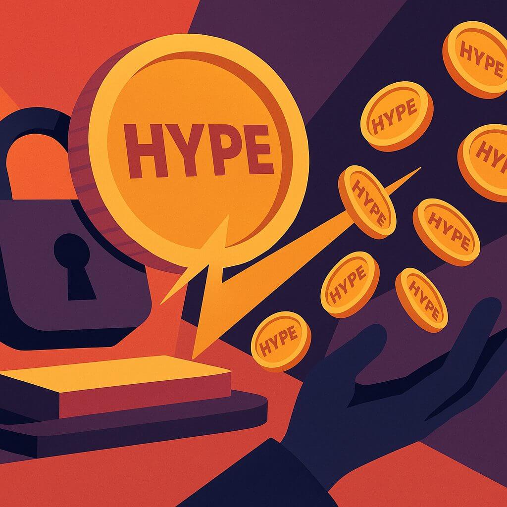 Hyperliquid team haalt $90 miljoen aan HYPE uit staking