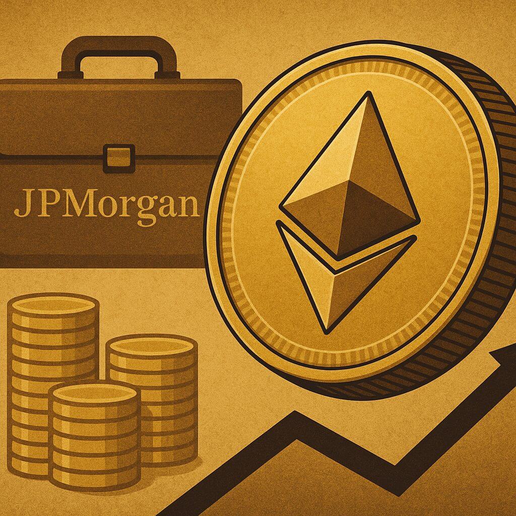 JPMorgan investeert $102 miljoen in ETH reservebedrijf BitMine