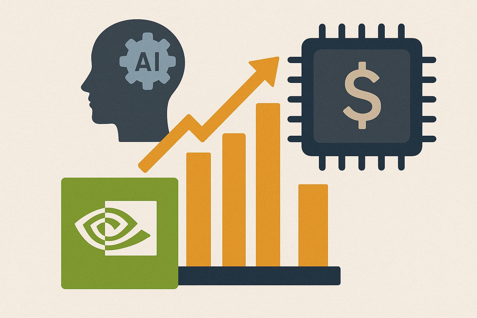 Nvidia knalt door $57 miljard met AI boom en Blackwell verkoop