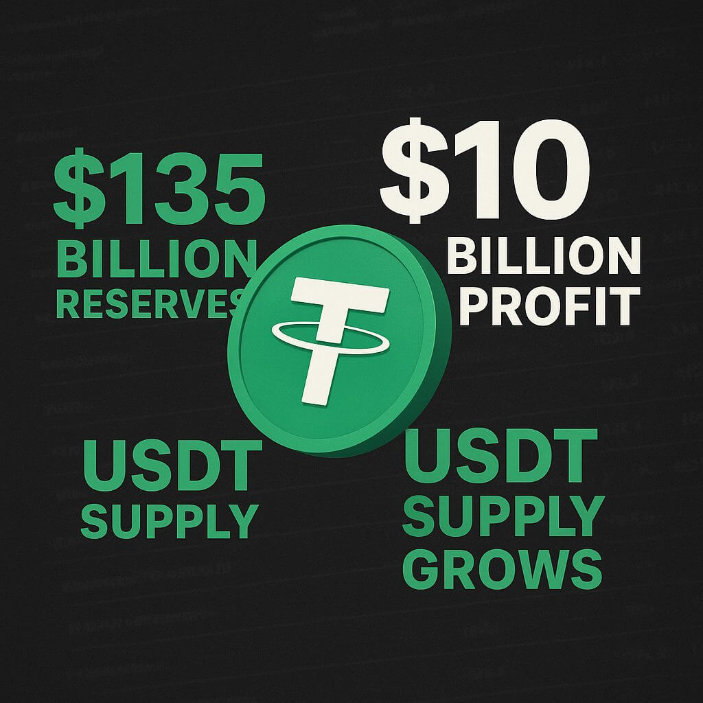 Tether laat opnieuw financiële spierballen zien in Q3 2025
