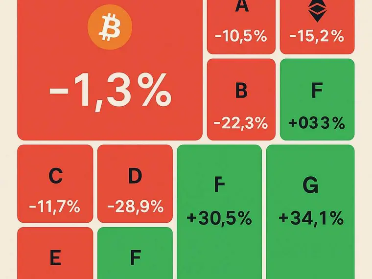 Bitcoin houdt stand, altcoins lijden zwaar verlies