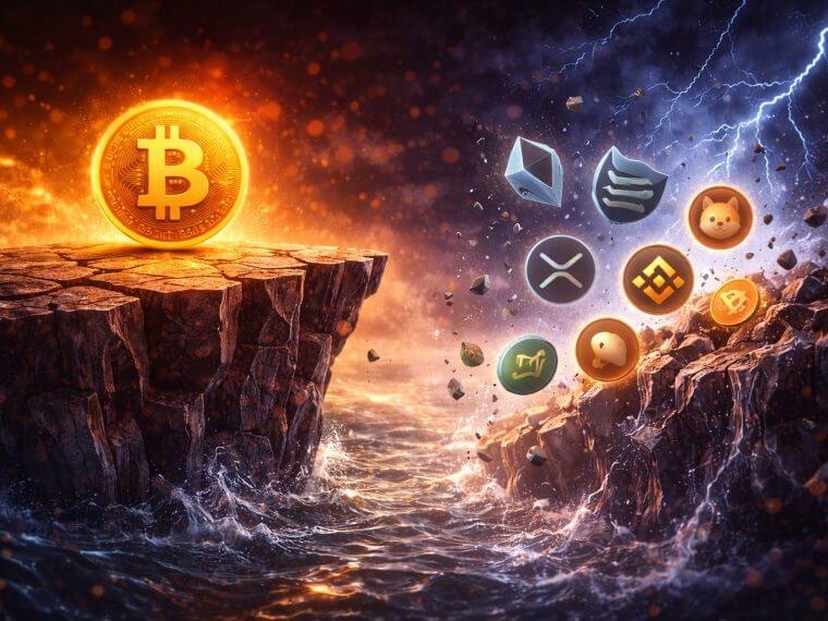 Bitcoin koers stabiel rond $88.755 terwijl altcoins alle kanten op gaan