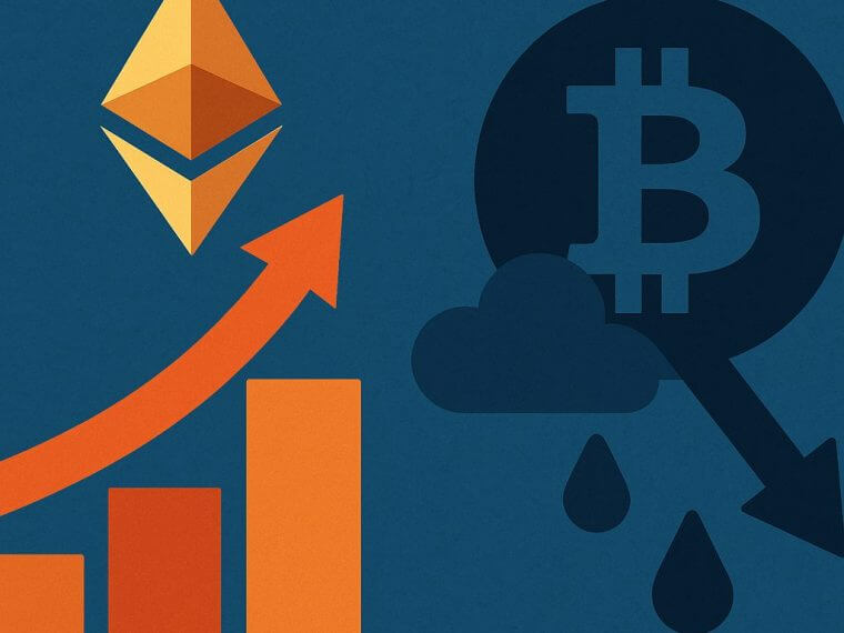 Ethereum koers stijgt bijna 5%, maar markt blijft voorzichtig