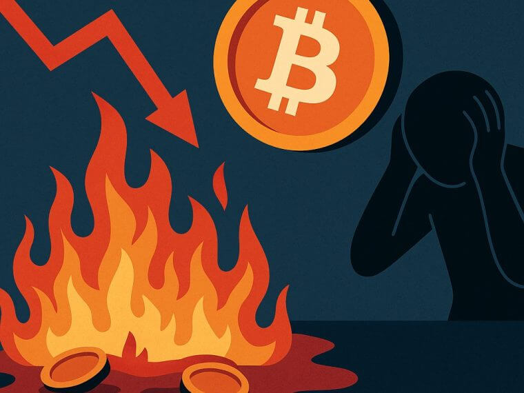 Markt onder druk Bitcoin, Ethereum en altcoins crashen