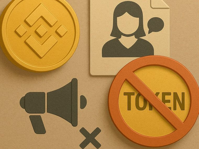 binance token warning policy