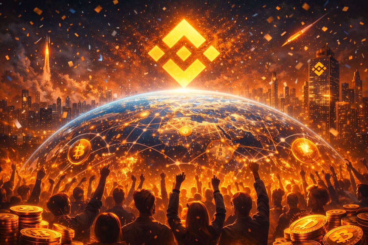 Web3 en retailgroei stuwen Binance naar recordjaar