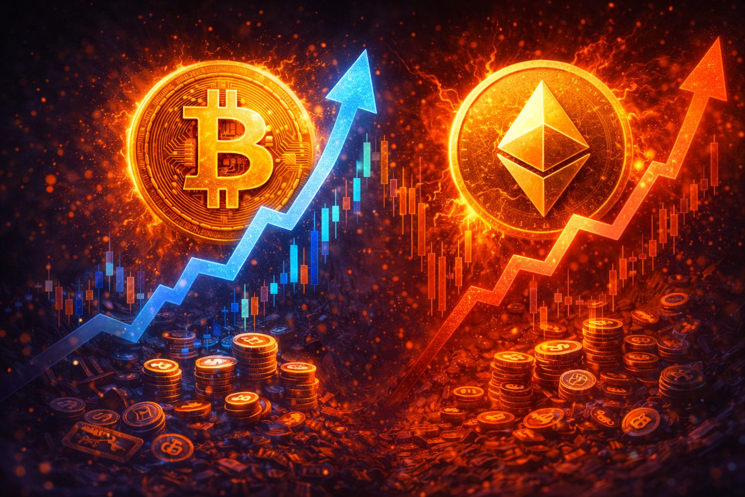 BTC dominantie stijgt opnieuw, altcoins blijven zwak