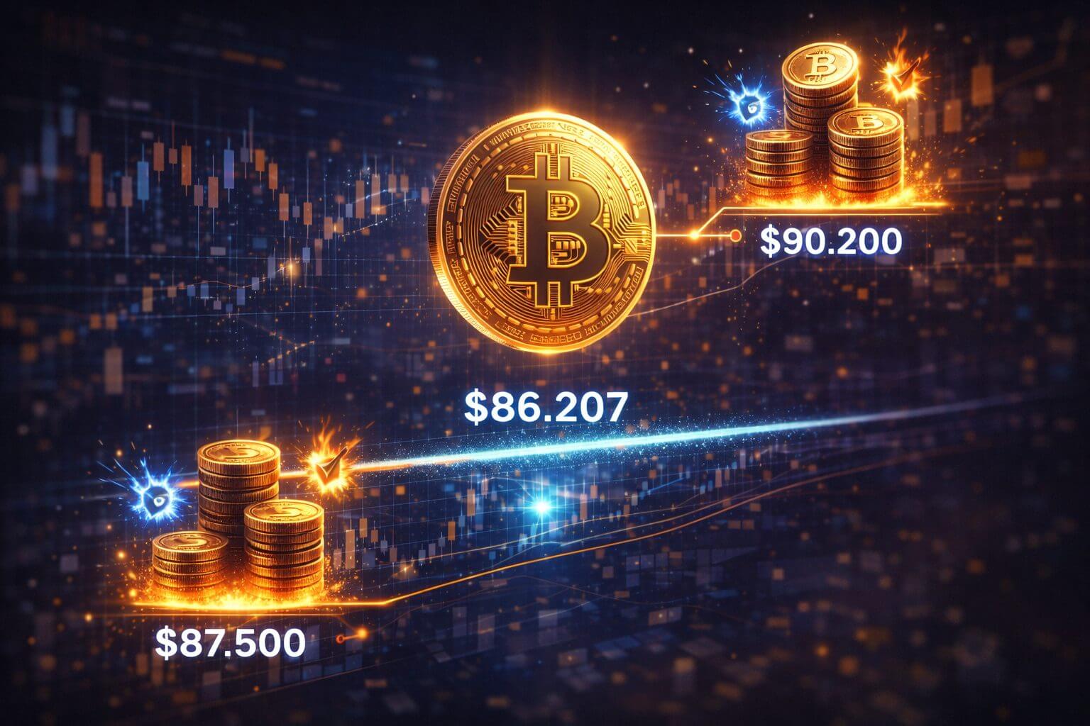 Bitcoin op scherp: hefboomposities liggen klaar voor activatie