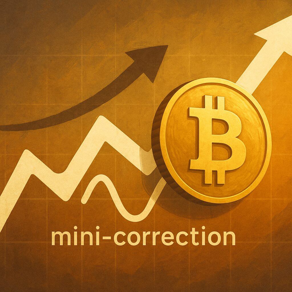 Bitcoin volgt goud: mini dip of start van een grotere rally?