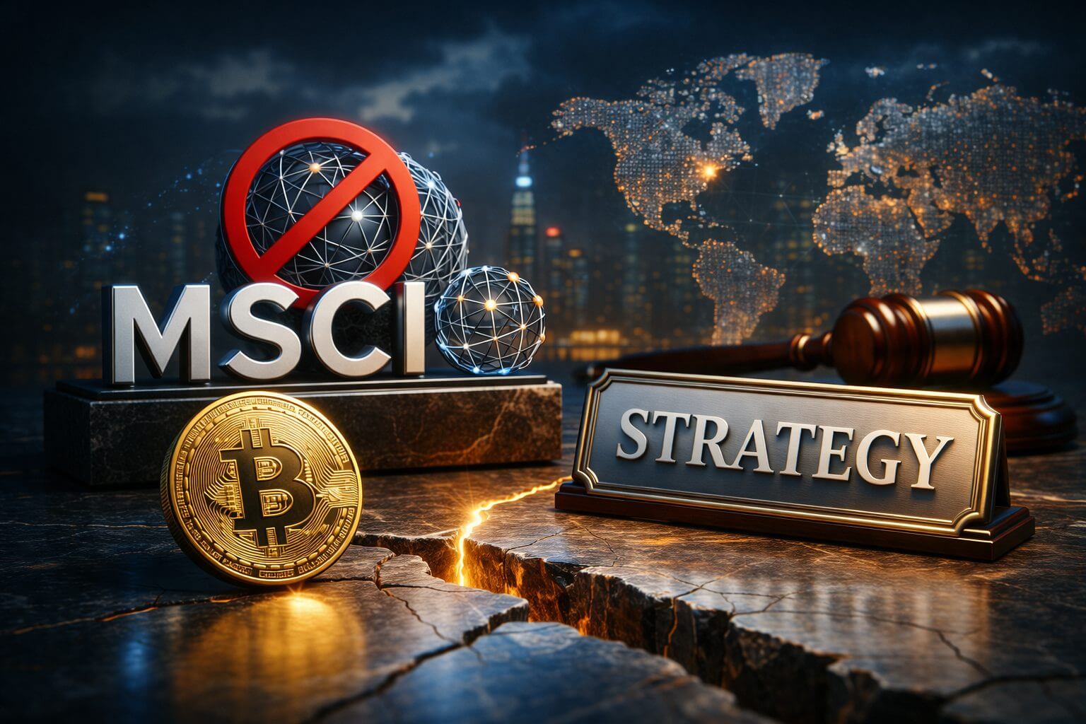 Strategy: crypto treasury bedrijven horen thuis in wereldwijde indexen