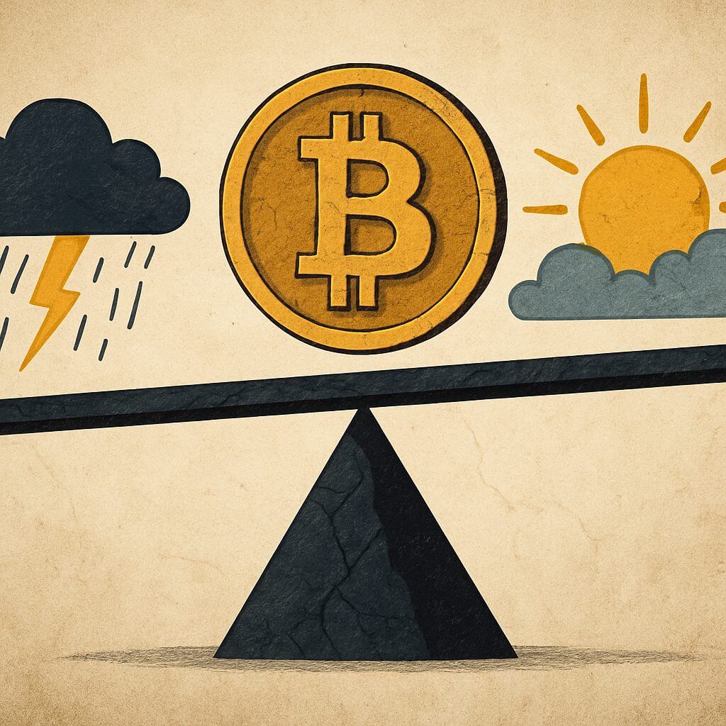 Bitcoin koers blijft hangen rond $90K, maar spanning loopt op