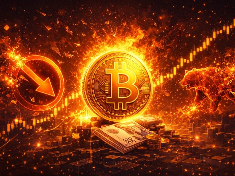 bitcoin short squeeze flames