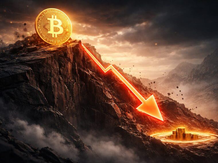 bitcoin correction cliff