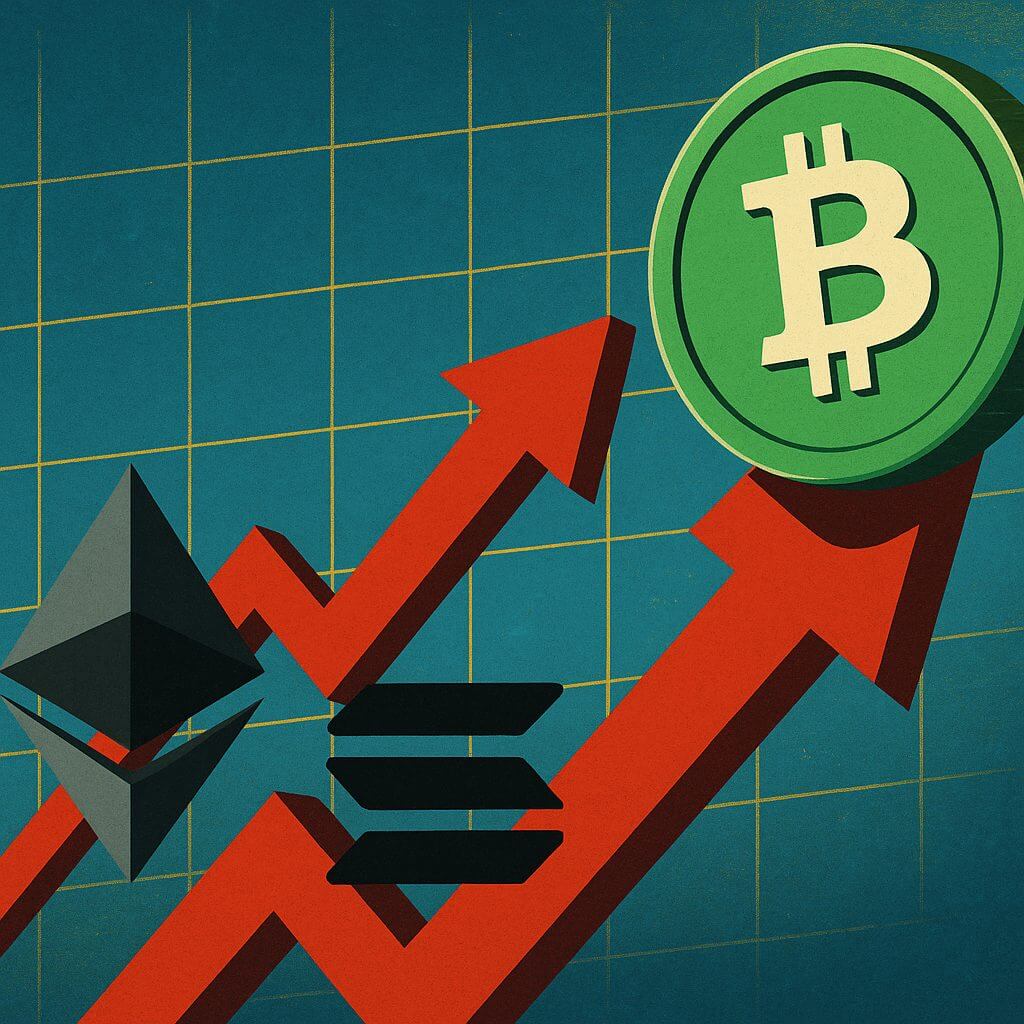 Bitcoin Cash stijgt 40% en laat andere L1 coins ver achter zich