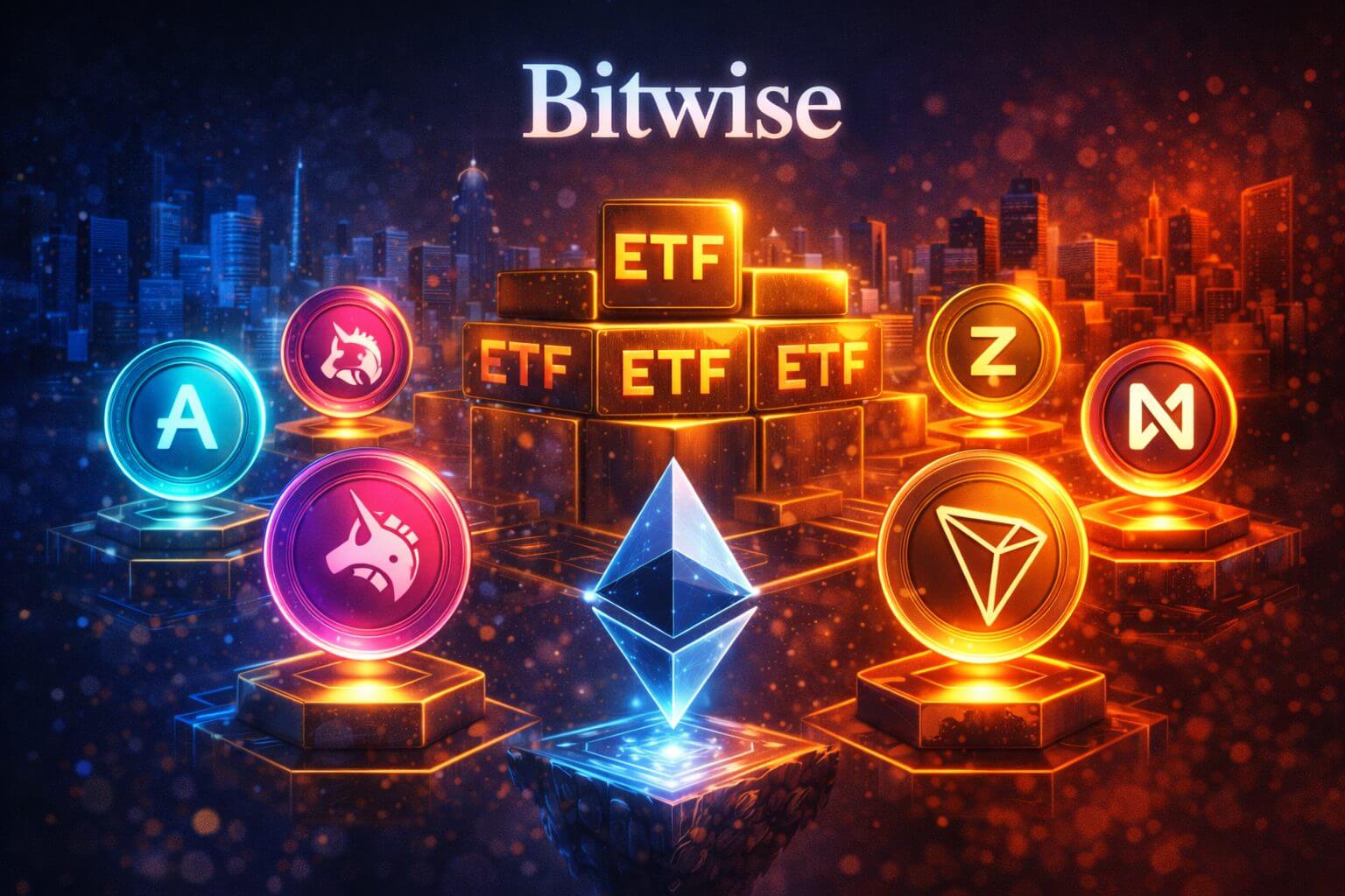 Bitwise vraagt 11 nieuwe crypto ETF’s aan bij SEC