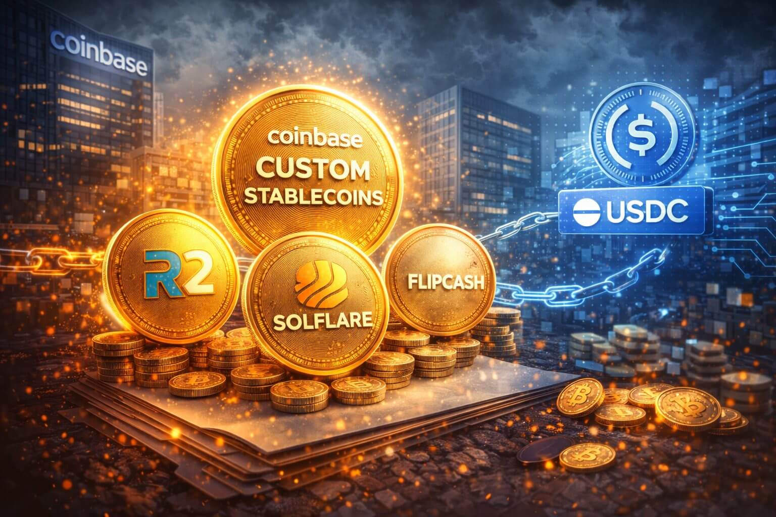 Nieuwe dienst: lanceer je eigen branded stablecoin via Coinbase