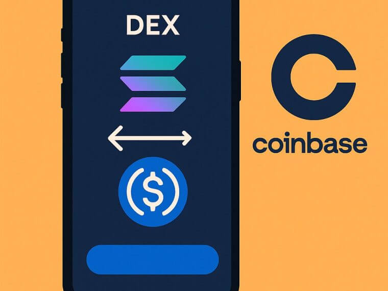 coinbase solana dex integration