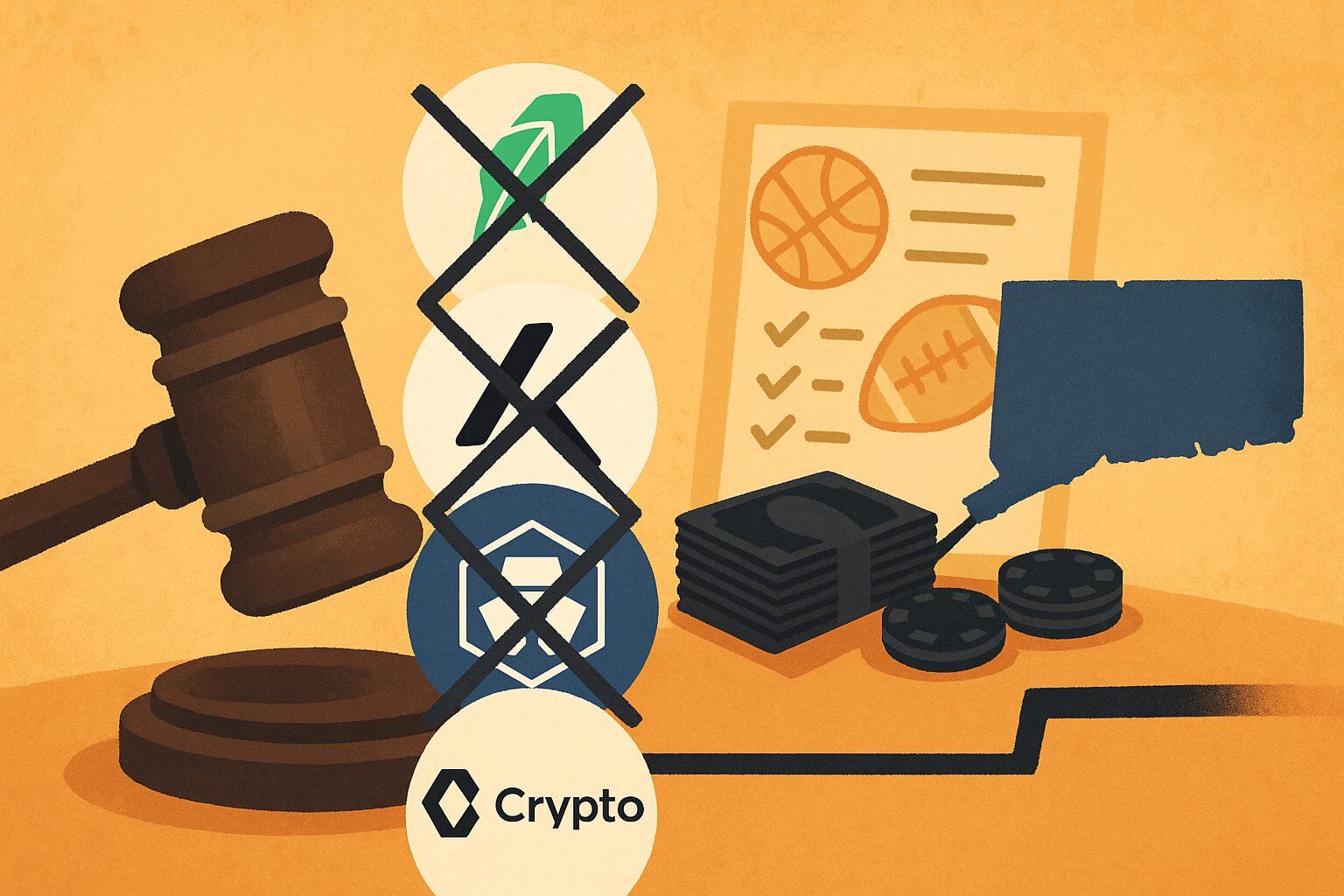 Kalshi en Robinhood botsen met Connecticut over sportvoorspellingen