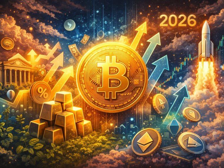 crypto bullish 2026 rates gold bitcoin
