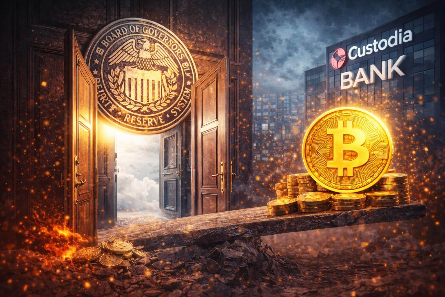 Amerikaanse centrale bank maakt plots ruimte voor crypto banken