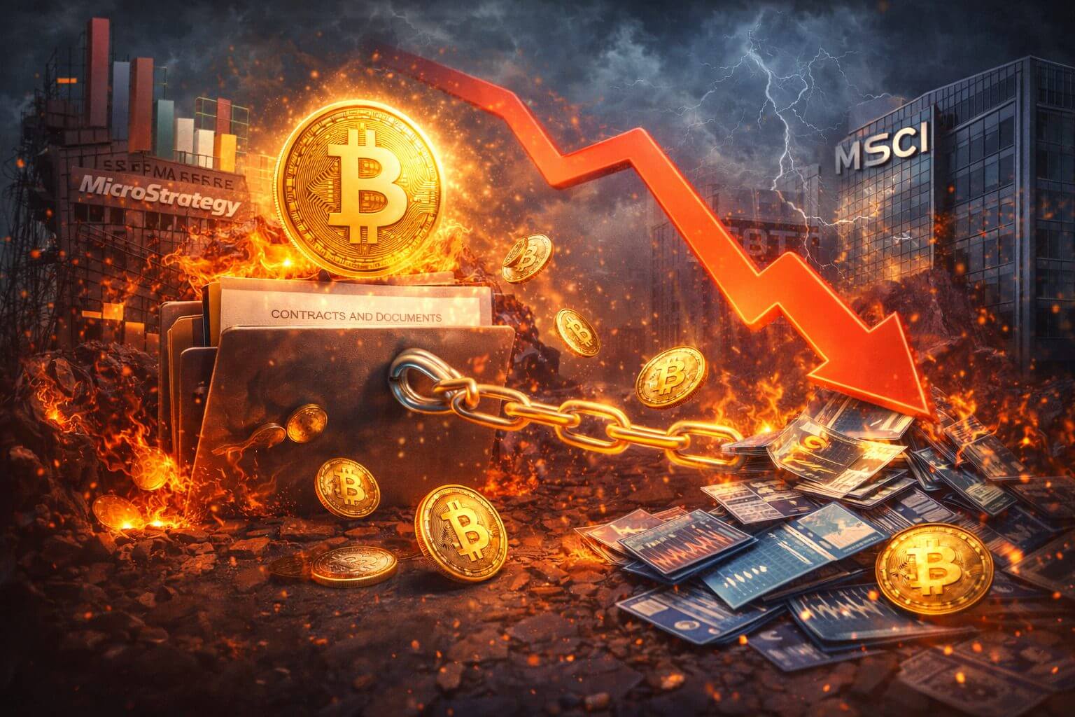 MSCI plan kan $15 miljard aan crypto uitstroom veroorzaken