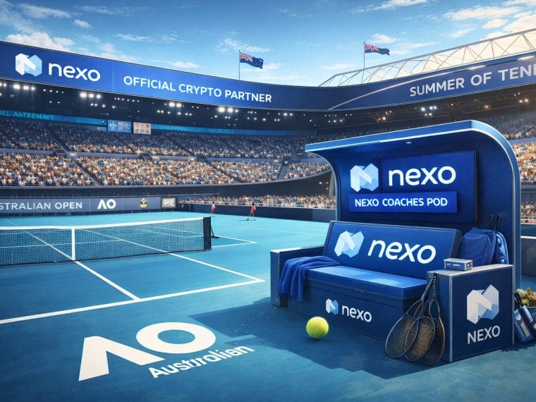 nexo australian open partnership