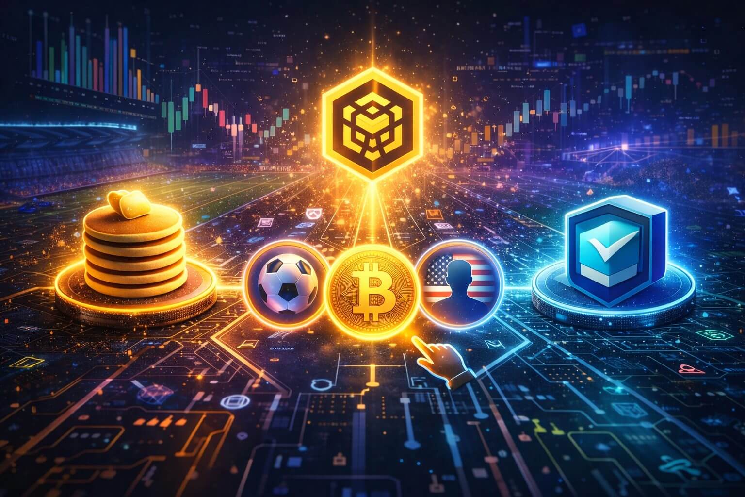 PancakeSwap lanceert onchain wedplatform samen met YZI Labs