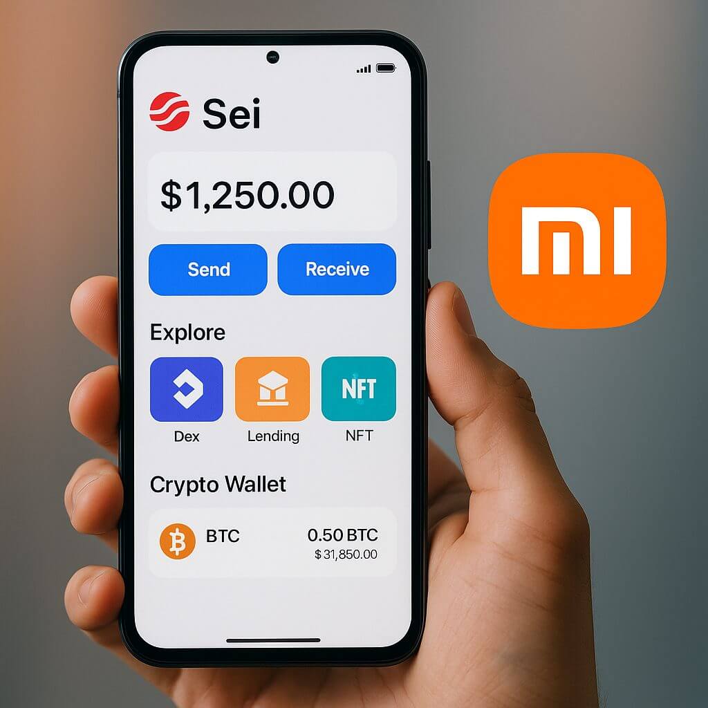 Sei en Xiaomi brengen crypto naar miljoenen telefoons wereldwijd
