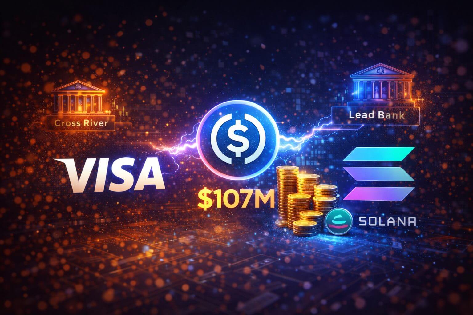 Visa opent netwerk voor USDC transacties via Solana