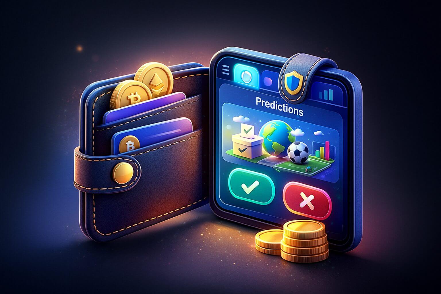 Met Predictions brengt Trust Wallet crypto en real world samen